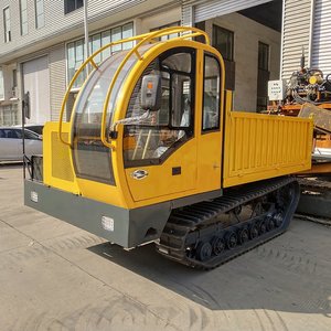 10 tấn offroad cao su theo dõi Crawler Dumper tàu sân bay vận chuyển - Product Image 3