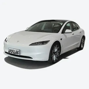 Blanc Tesla Model 3 Elektroauto 2023 2024 Nouveaux véhicules énergétiques Tesla Elektro Fahrzeug Ev Motor Car Tesla