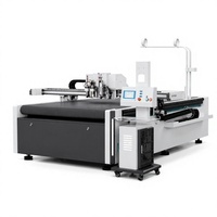 Machine de découpe automatique CNC à table plate à couteau oscillant pour carton ondulé, boîtes en carton, table de découpe, traceur numérique