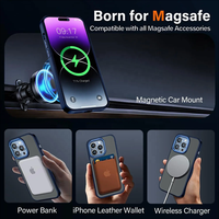 Für Samsung S25 S24 Ultra S23 FE Matte Magnet hülle mit Ring halter S22 S23 S24 Stoß feste Telefon hülle