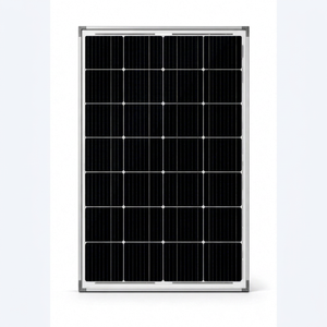 Panneau solaire monocristallin SUMRY 40W tout noir 12-18V 2.2-3.3A haute efficacité 470x670mm pour camping-car, bateau, camping, hors réseau - Product Image 1