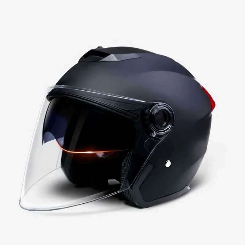 Vintage Dot Approved Half Open Face motorbike Off-road Helmet Bike Motorcycle Helmet
