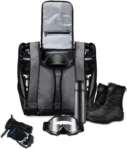 滑雪靴包背包-滑雪滑雪板大容量靴子头盔滑板包客户标志