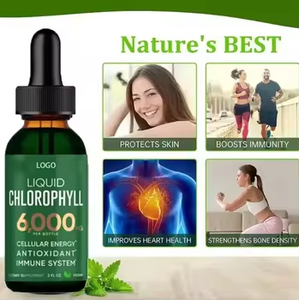 Ausreson OEM Clorofila Gotas Vegano Pérdida de peso Boost Clorofila Líquido Muestra gratis Suplementos herbales Vitamina de confianza - Product Image 4