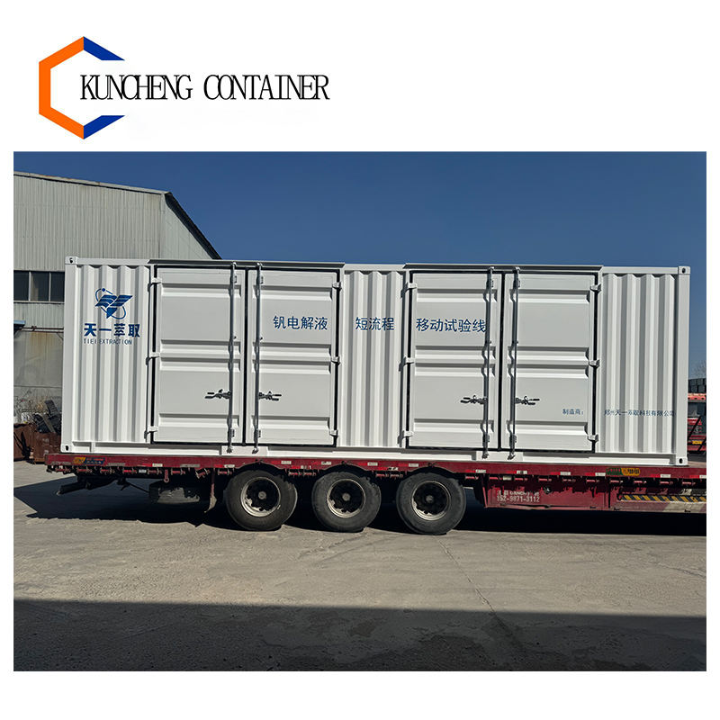 Kuncheng Customized Prefabricated Steel Frame Structure Equipment Box Nationwide Delivery Supports Containers
