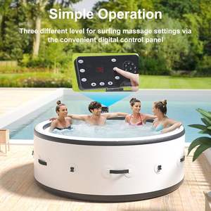 Offre Spéciale Grand Bain de Glace Portable Gonflable en PVC Blanc <span class=keywords><strong>pour</strong></span> Adulte avec Récupération des Athlètes Refroidisseurs - Product Image 6