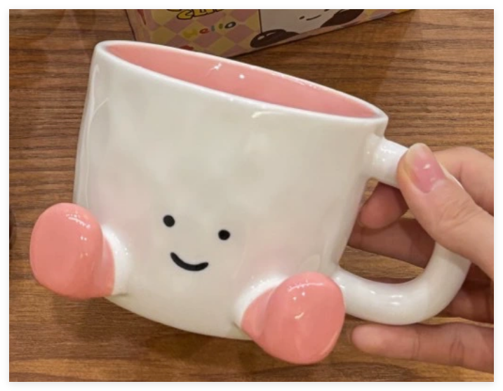 Piccoli piedini rosa