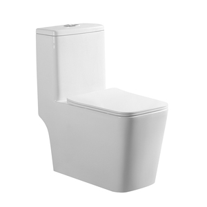 Luxury Toilets Ceramics <strong>White</strong> Wc One Piece Sanitary Ware Toilet Set Seat Bowl for Hotel <strong>Bathroom</strong> - Product Image 5