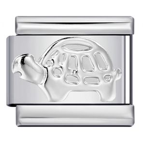 Bracelet modulaire italien DIY en acier titane avec breloques de dessins animés, ensemble cadeau unisexe - Product Image 2