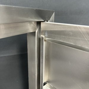 Victory ประตูตู้สแตนเลสแบบประตูเดียวสำหรับห้องครัวกลางแจ้งเกาะบาร์บีคิวบิ้วอินสำหรับร้านอาหารและอุปกรณ์โรงแรม - Product Image 1