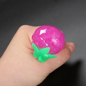Wholesale Anti Stress <strong>Ball</strong> <strong>Sticky</strong> Fruit Beads <strong>Ball</strong> for Kids and Adult - Product Image 2