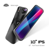 Moniteur de voiture avec écran tactile 10 pouces OEM/ODM, streaming multimédia, WDR, caméra embarquée DVR, rétroviseur avec vision nocturne, enregistreur de conduite