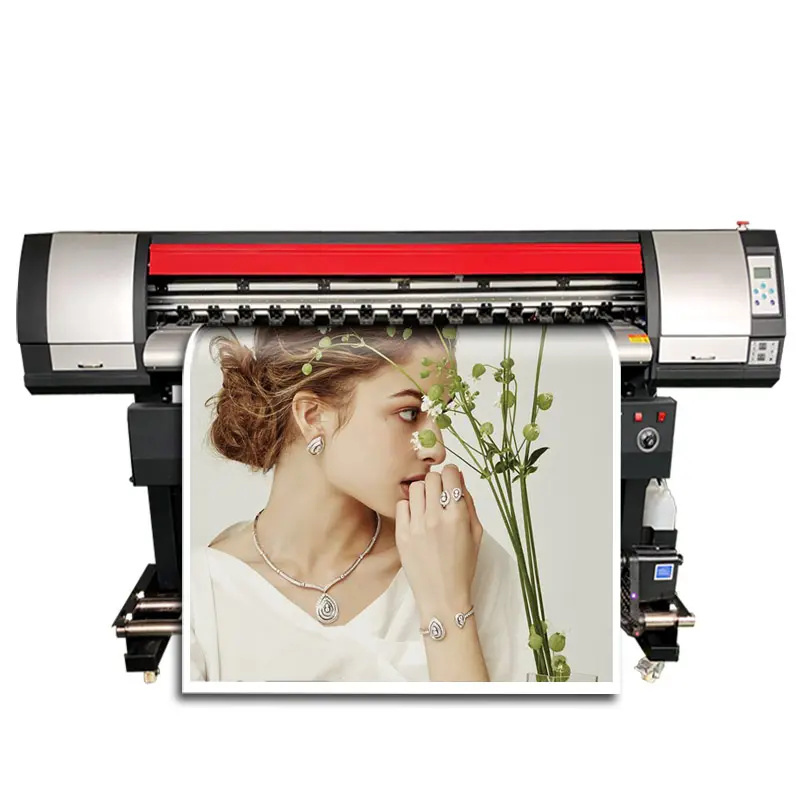 Cmyk 디지털 컬러 인쇄 기계 1.6M Dx5 비닐 스티커 프린터