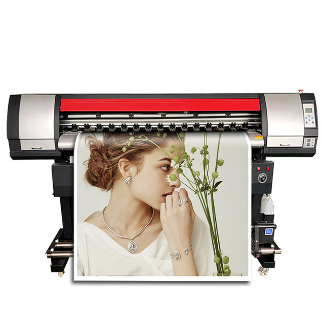 Cmyk Digital Color Printing Machine 1.6M Dx5 Vinyl Sticker Printer