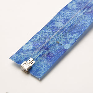 SBS # Fermeture éclair <span class=keywords><strong>invisible</strong></span> en nylon à 7 dents transparentes avec motif algues bleues pour vêtements de plage et mode estivale - Product Image 3