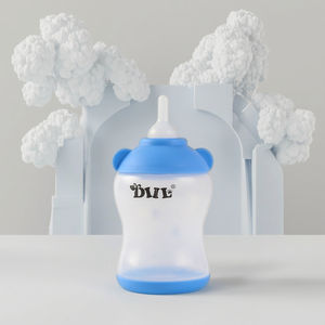 Toptan 4-Piece çevre dostu Pet malzemeleri 100ml köpek yavru yavru besleme seti yenilebilir silikon şişe - Product Image 1