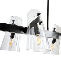 Lámpara Colgante XZ para Cafetería, LED Moderna Industrial Nórdica, Lámpara de Techo para Oficina, Bar, Restaurante, Cocina, Comedor