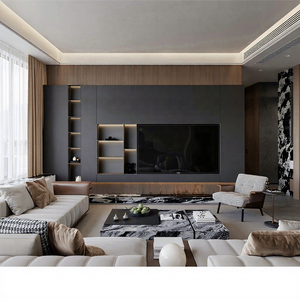 Personnalisation complète de la maison américaine, design d'intérieur de luxe, style moderne, services de conception d'intérieur en 3D pour villa - Product Image 1