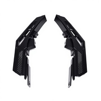 Kit de carrosserie en alliage d'aluminium pour séparateur de capot moteur, ajustement personnalisé pour Bronco, accessoire de mise à niveau tout-terrain anti-débris, sans perçage