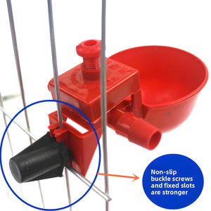 <span class=keywords><strong>Abbeveratoio</strong></span> Automatico Regolabile in PU <span class=keywords><strong>per</strong></span> Polli, <span class=keywords><strong>Uccelli</strong></span> e Quaglie in Gabbia - Product Image 3