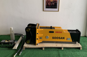 Nueva condición SOOSAN Martillo hidráulico SB50 Accesorio de excavadora Martillo de demolición de minería Martillo Cincel Martillo hidráulico - Product Image 6