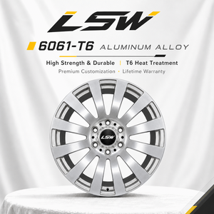 ล้อฟอร์จ LS8192 ขนาด 5x120 18 19 20 นิ้ว ดีไซน์ใหม่มาแรง กำลังเป็นที่นิยม สีเงินขัดเงา สำหรับ BMW Mercedes Audi - Product Image 4