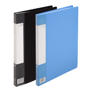 Comix United Clear Book A4 30 bolsillos Organizador de oficina Azul y negro - Product Image 1