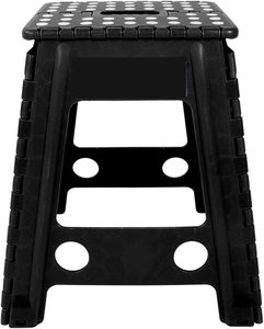 Durable Outdoor 400 LBS Minimalist Plastic Folding <b>Stool</b> for Adults-Entryway <b>Bedroom</b> School & Apartment Use - Product Image 3