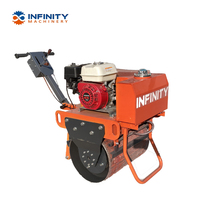 Nouveau design FR30 rouleau de route compacteur vibrant hydraulique à main