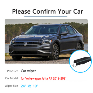 Lama Tergicristallo dell'automobile di trasporto per <span class=keywords><strong>Volkswagen</strong></span> VW Jetta A7 MK7 2019 2020 2021 Anteriore Parabrezza Finestra del Parabrezza <span class=keywords><strong>Tergicristalli</strong></span> Accessori Auto Merci - Product Image 2