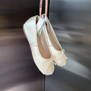 Chaussures de ballet Mary pour femmes, souples, plates, tressées, à bout rond, style ballerine, pour la conduite, grandes tailles, personnalisables avec logo - Product Image 6