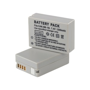 Batterie d'appareil photo NB-10L 1200mAh pour Canon PowerShot SX40HS SX40IS Certifiée CE RoHS Vente en gros Garantie de 12 mois - Product Image 2