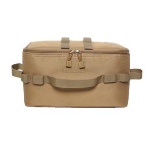 Sac de rangement Ztc520 Tool Duffle Bag kaki grande capacité à double poignée pour le camping et les pique-niques en plein air - Product Image 4