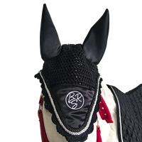 Équipement équestre personnalisable Ensemble de tapis de selle de cheval Voile anti-mouches Bottes de tendon pour l'équitation