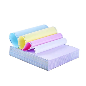 Papel NCR sin Carbón de Pulpa de Madera 100% de 55gsm y 60gsm en Rollo y Hoja para Uso Industrial, Directo de Fábrica China - Product Image 5