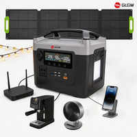 Station d'alimentation portable 600W 512Wh, générateur solaire OEM ODM, vente en gros d'usine, pour le camping en plein air, les situations d'urgence et la sauvegarde à domicile