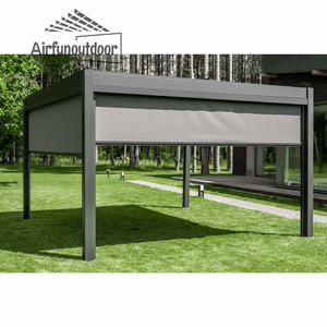 BBQ-feest achtertuin automatische vrijstaande aluminium gazebo louvre <span class=keywords><strong>tent</strong></span> - Product Image 6