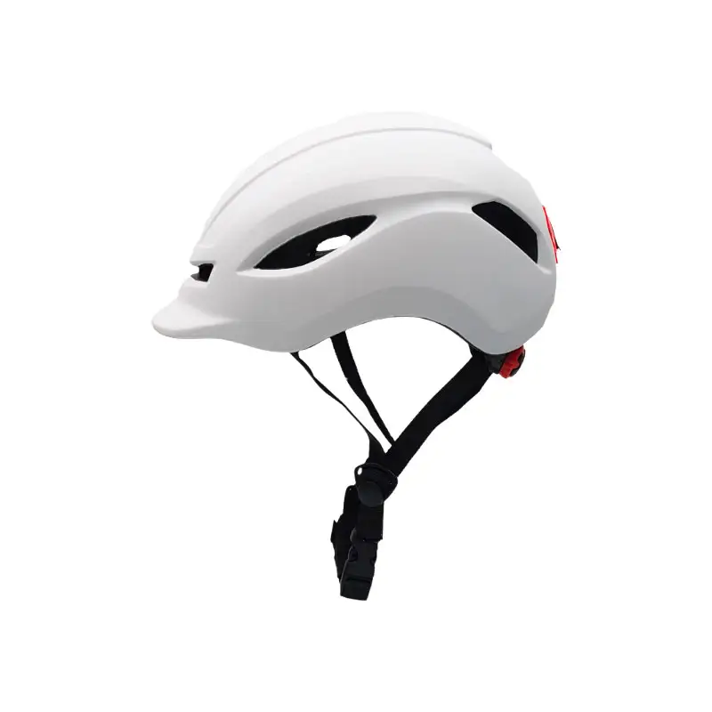 Casco da città con ventilazione aerodinamica vestibilità regolabile comodo casco Unisex casco di sicurezza protettivo