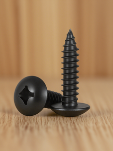 M3M4M5M6 Plated Black Cross/Flat Head Self-tapping <strong>Screws</strong> Large Head <strong>Wood</strong> <strong>Screws</strong> - Product Image 3