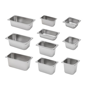 Bonaiisi — poêle à aliments en acier inoxydable 304, fournitures d'hôtel et de Restaurant, récipients gastro norm, pour plats à friser, livraison gratuite - Product Image 3