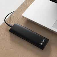 Discos Duros Externos SSD de 512 GB, 1 TB, Unidad de Estado Sólido para Portátil, SSD Metálico M2, Nuevo SSD Portátil Tipo C USB 3.1 de 128 GB, 256 GB