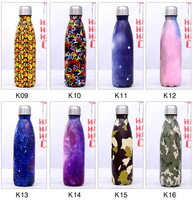 Bouteilles en acier inoxydable 500ml, bouteilles personnalisées