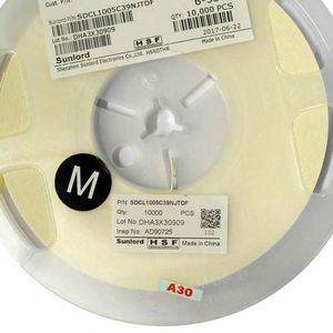 Whole Sale SDCL1005C39NJTDF 0402 1005 Inductors High-Frequency Inductors 39nH 5% 200mA 1ohm - Product Image 1