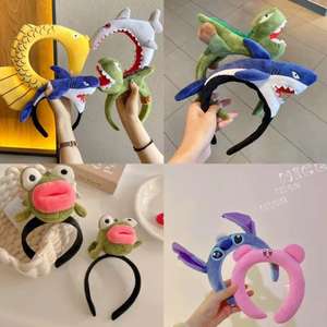 Diadema de Cangrejo Súper Linda de Anime, Nuevo Diseño de Dinosaurio, Accesorio para el Cabello, Pinza para el Cabello para Mujeres <span class=keywords><strong>y</strong></span> Hombres, Estilo de Dibujos Animados Divertidos - Product Image 2