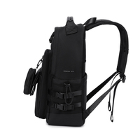 Sac à dos pour ordinateur portable de grande capacité, personnalisé, unisexe, pour étudiants, avec fermeture éclair, ceinture à coussin d'air, de haute qualité, fabriqué par un fabricant OEM