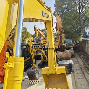 รถขุดไฮดรอลิกมือสอง KOMATSU PC200 สภาพดี 99% สีเดิม ใช้งานน้อย สำหรับขาย - Product Image 6