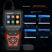 HUMZOR Herramienta de Diagnóstico Universal Combinada para Vehículos Diésel y Gasolina OBD2 + para Diagnóstico Completo del Sistema del Motor de Vehículos Diésel, Bilingüe