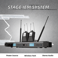 Système de monitoring intra-auriculaire sans fil professionnel pour scène PSM600, nouveau modèle, stéréo avec connecteur XLR, 110-240V, sans batterie