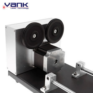 Mesa Rotatoria para Máquina de Grabado Láser, Eje Rotatorio <span class=keywords><strong>Auxiliar</strong></span> para Grabado y Marcado, Tipo Mandril - Product Image 5