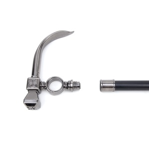 Accesorios de <span class=keywords><strong>tiro</strong></span>, muletas de rendimiento, bastón con mango, bastón de autodefensa, bastón para caminar con lámina de hierro en el interior - Product Image 5